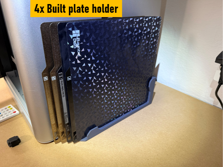 4x Built Plate Holder / 4-fach Druckplattenhalter