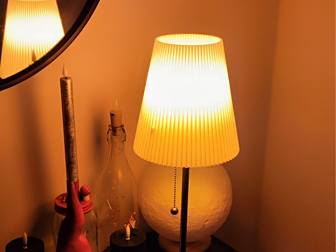 Fächerlampe