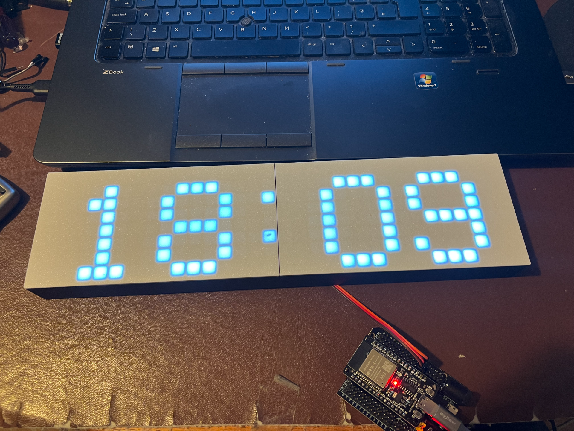 32 x 8 WS2812b LED Matrix Case