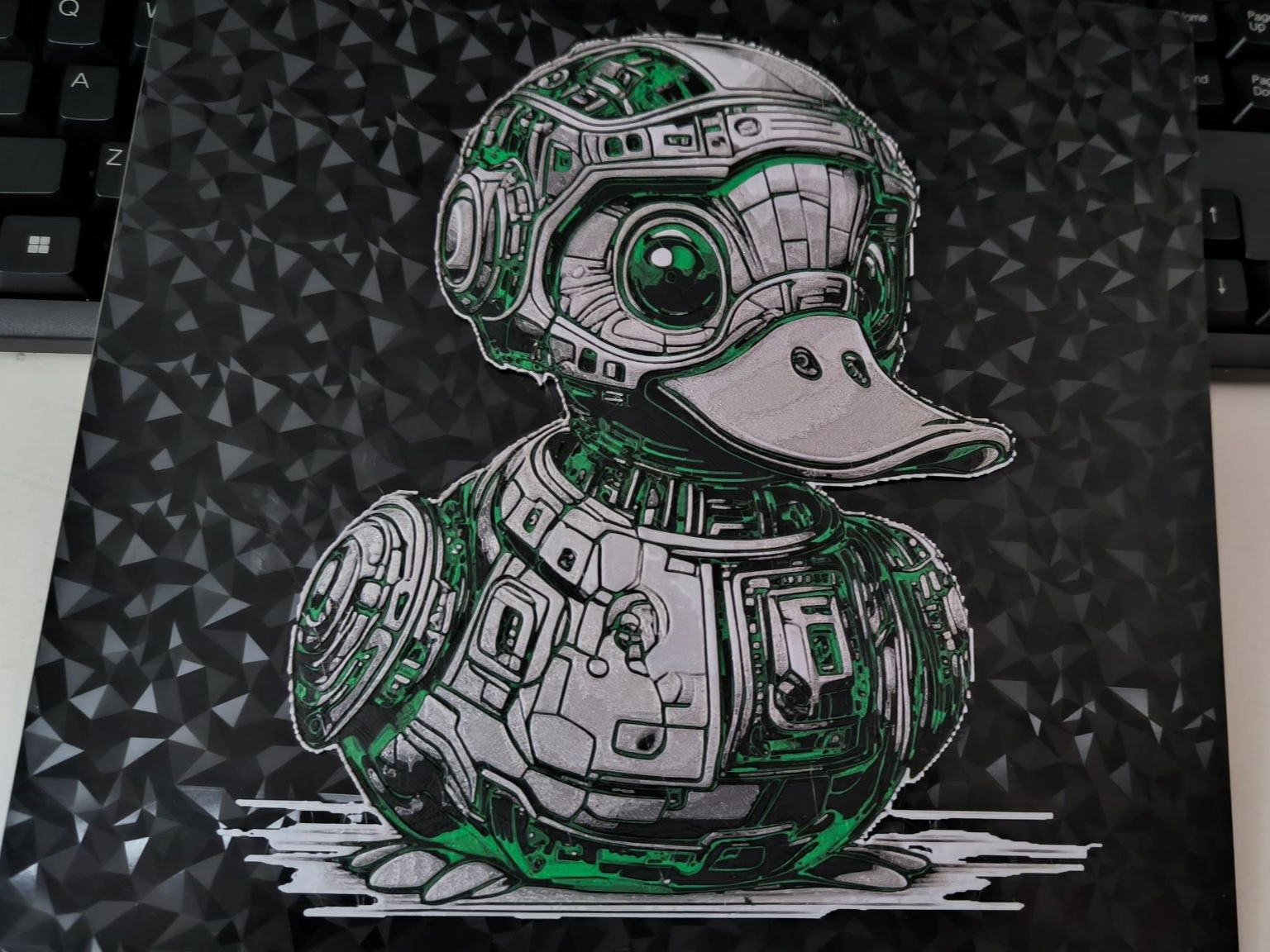 Borg Assimilated Duck, not only for Star trek fans