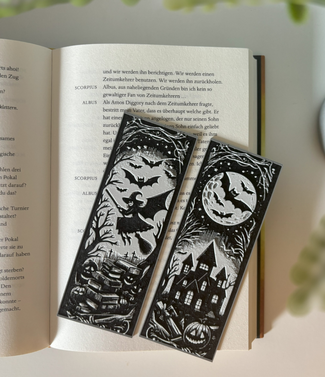 Halloween - Bookmarks set #1