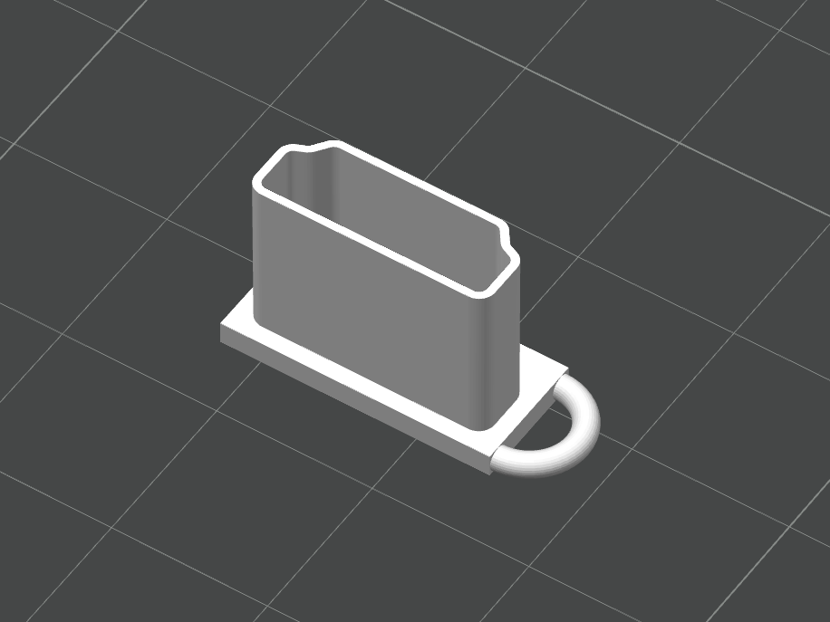 HDMI Cover mit Schlaufe