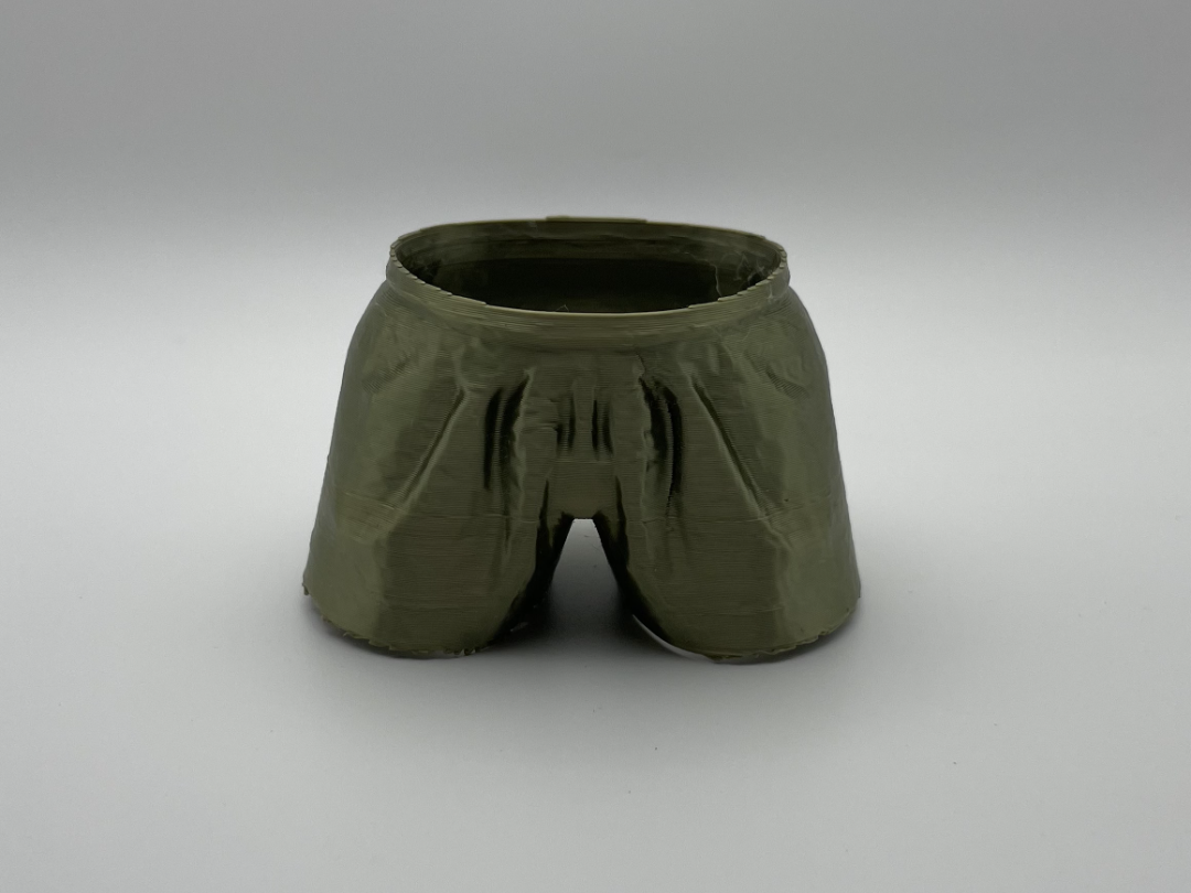 Men’s Athletic Shorts 3D Model – STL 3MF OBJ