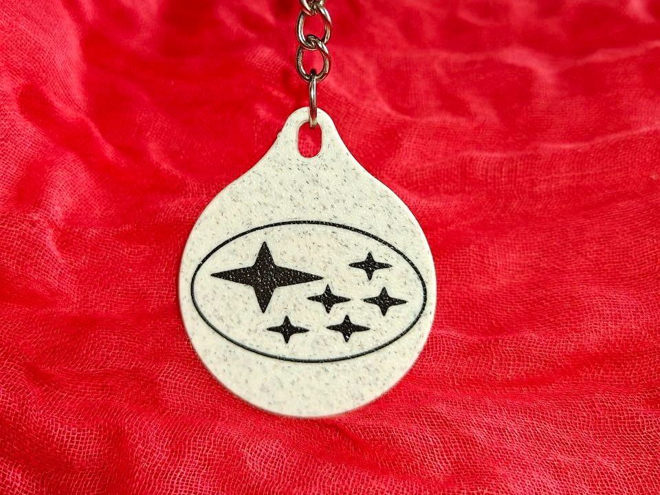 Yoja3D-Subaru keychain