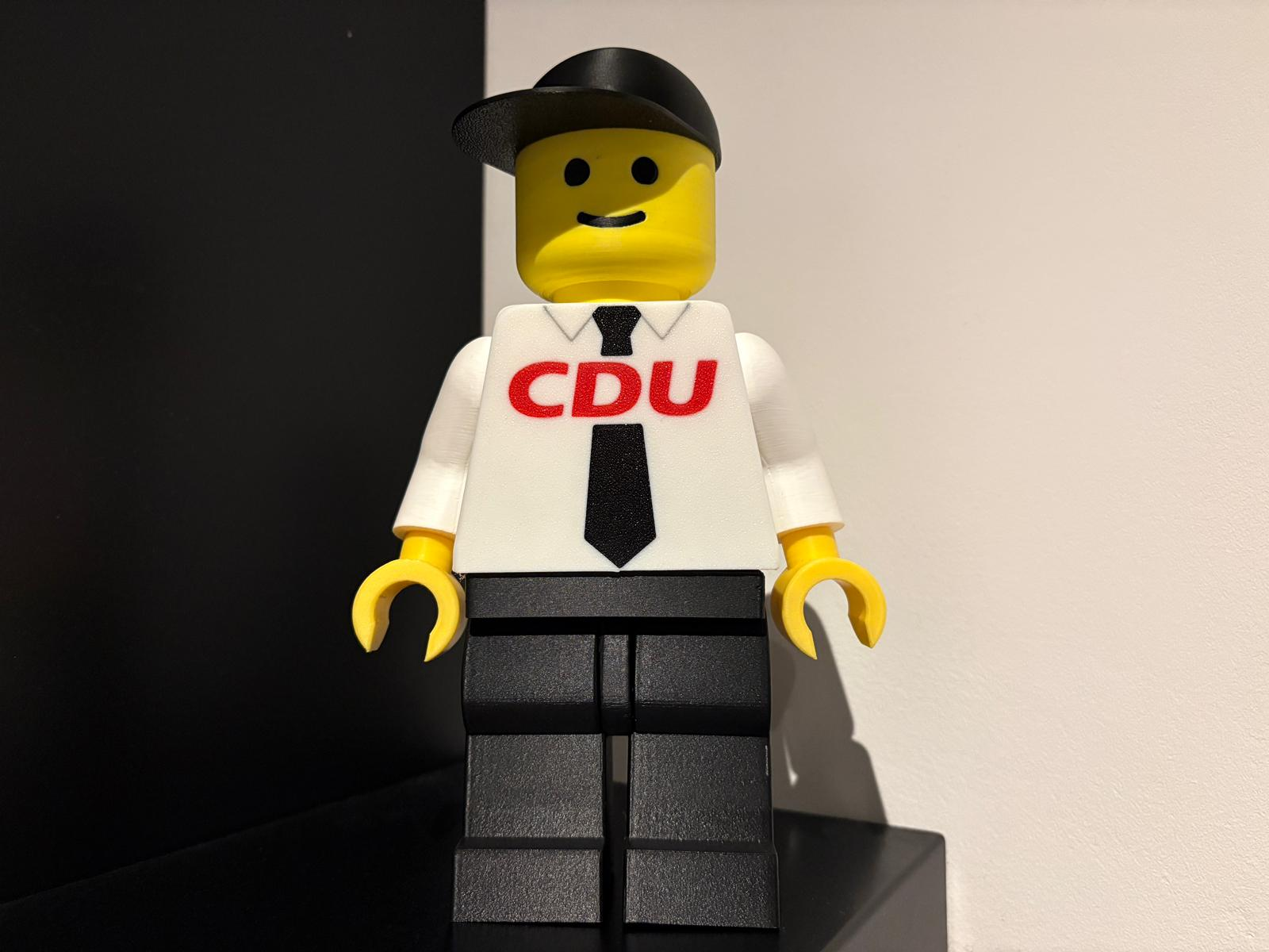 Brickman CDU 20cm Figur 500%