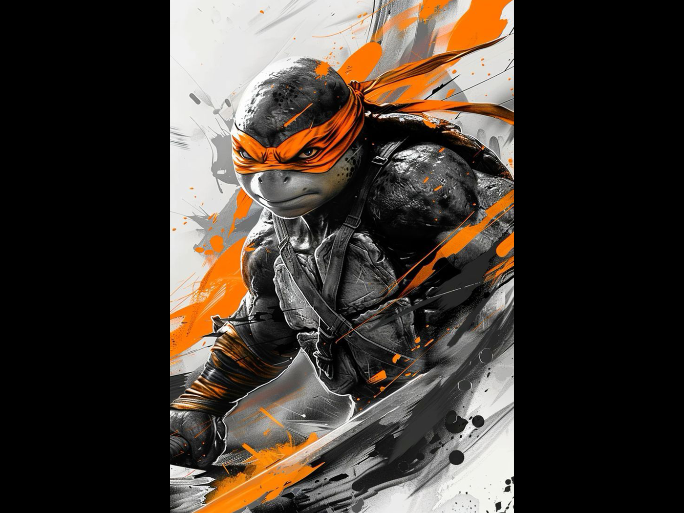Michelangelo (Tortues Ninja) hueforge