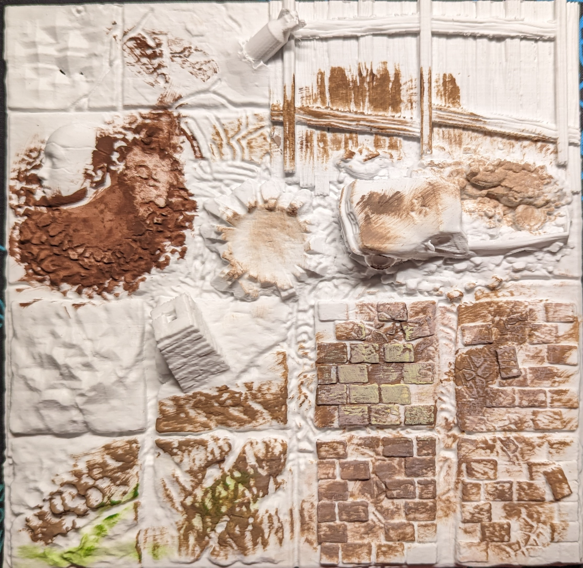 Dry  Brush Texture Palette