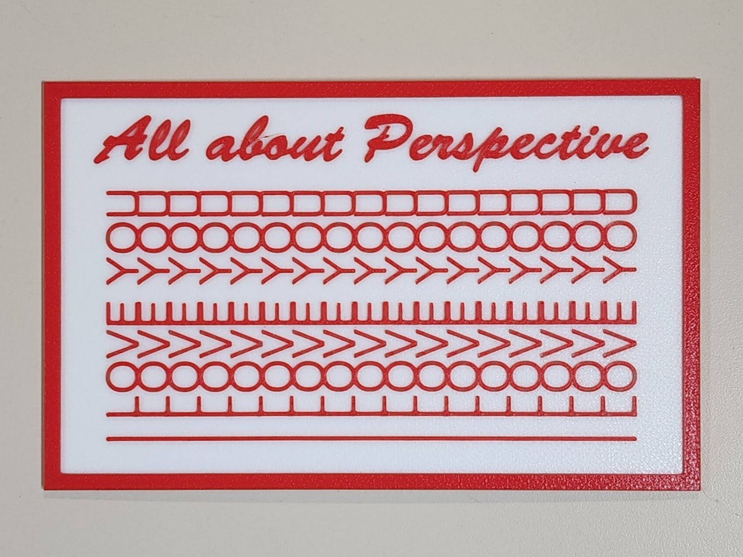 Perspective "I Love You"