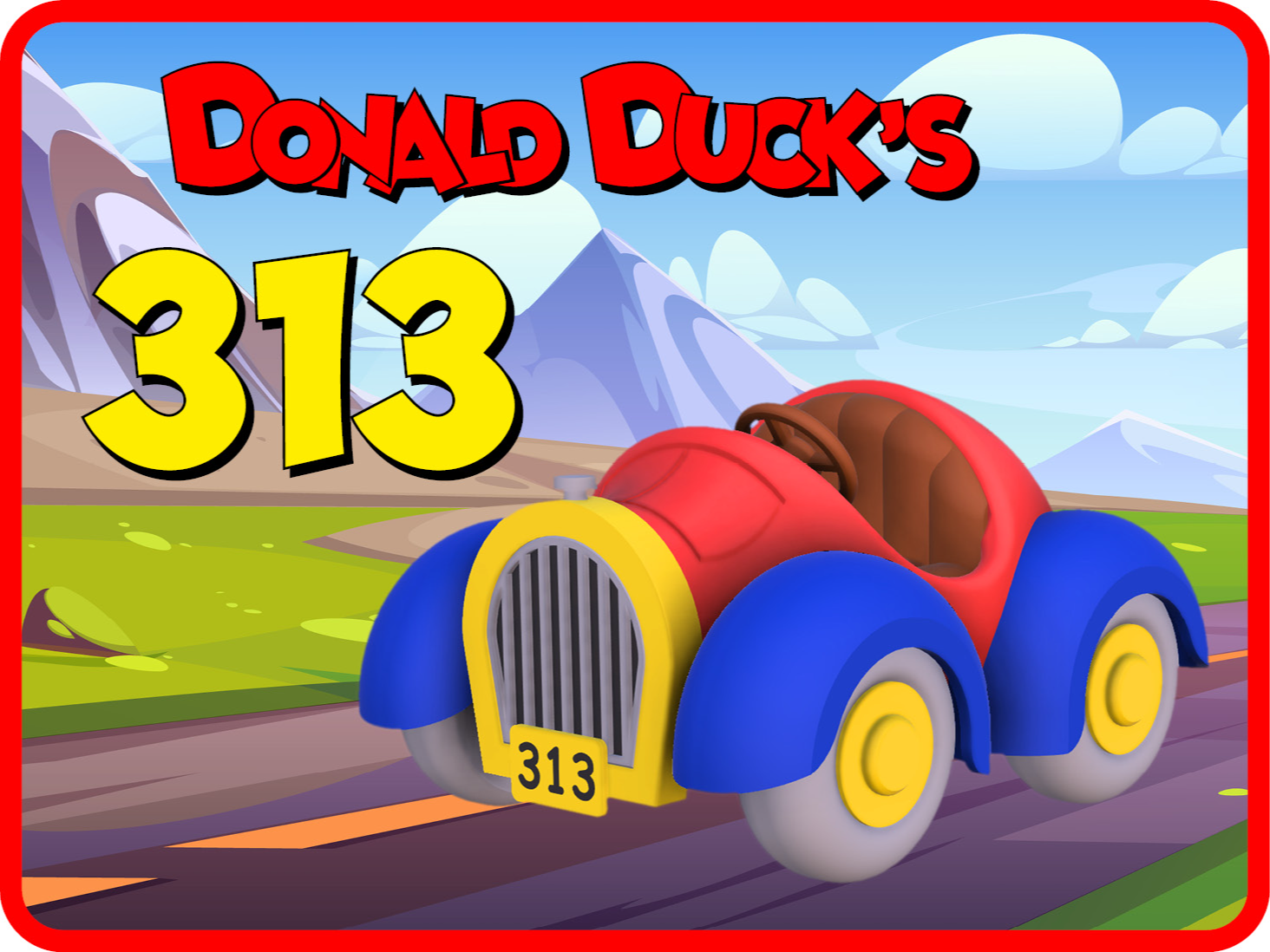Donald Duck's car 313