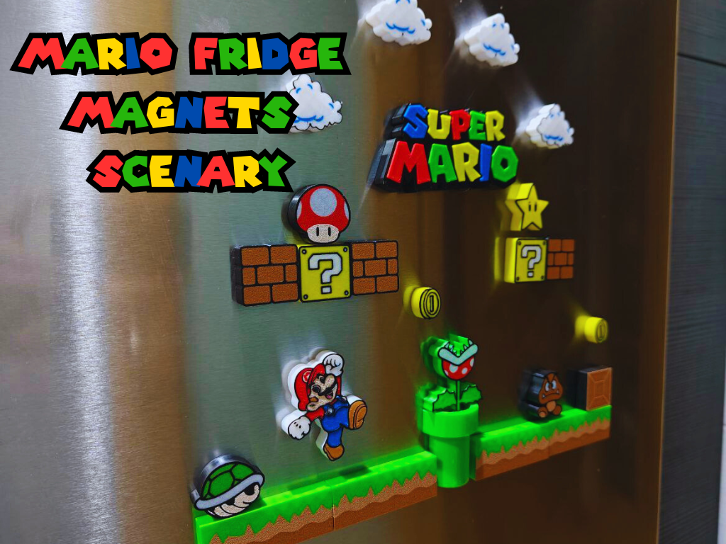 SuperMario Fridge Magnets
