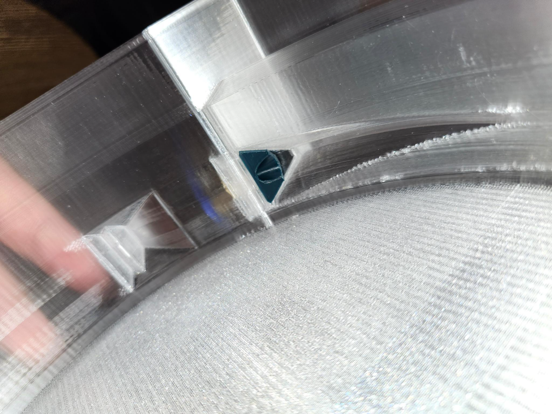 super ams lite filament enclosure-v2 passthrough adapter