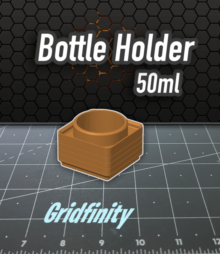 Gridfinity Bottle Holder 50ml