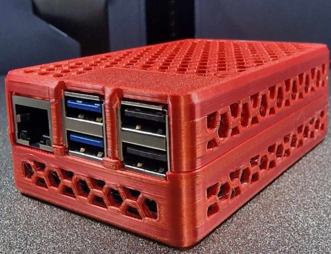 Raspberry Pi 5 Pimoroni Nvme Case v1 remix