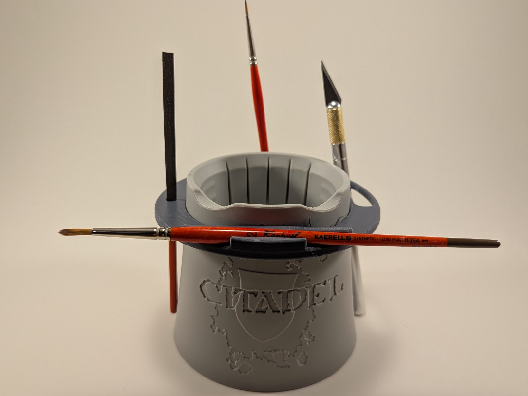 Citadel Water Pot Brush Holder