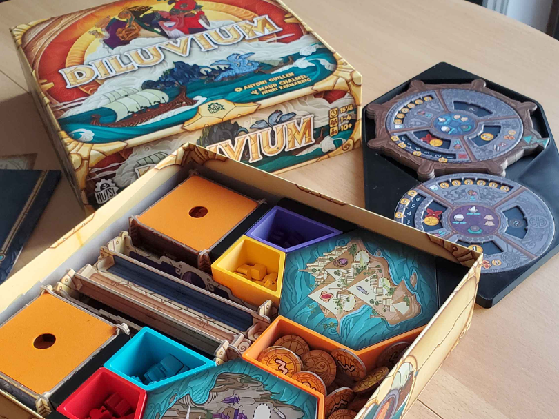 Insert jeu de société Diluvium