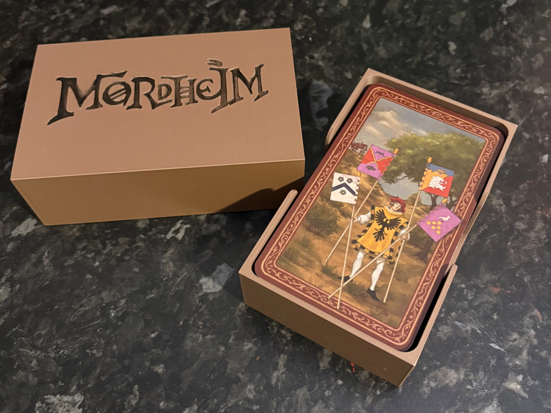 Mordheim Tarot card box