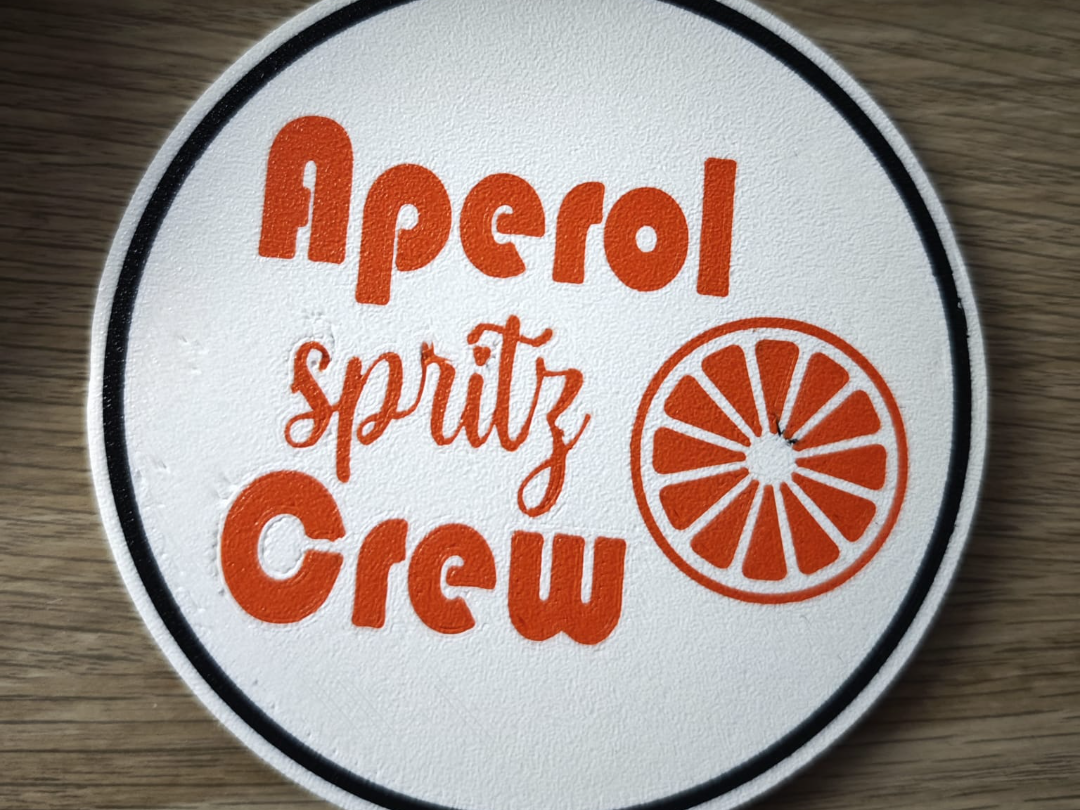 Aperol spritz Crew Gläser Untersetzer