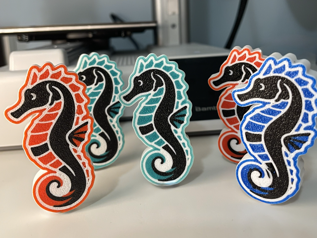 Seahorse 2D model