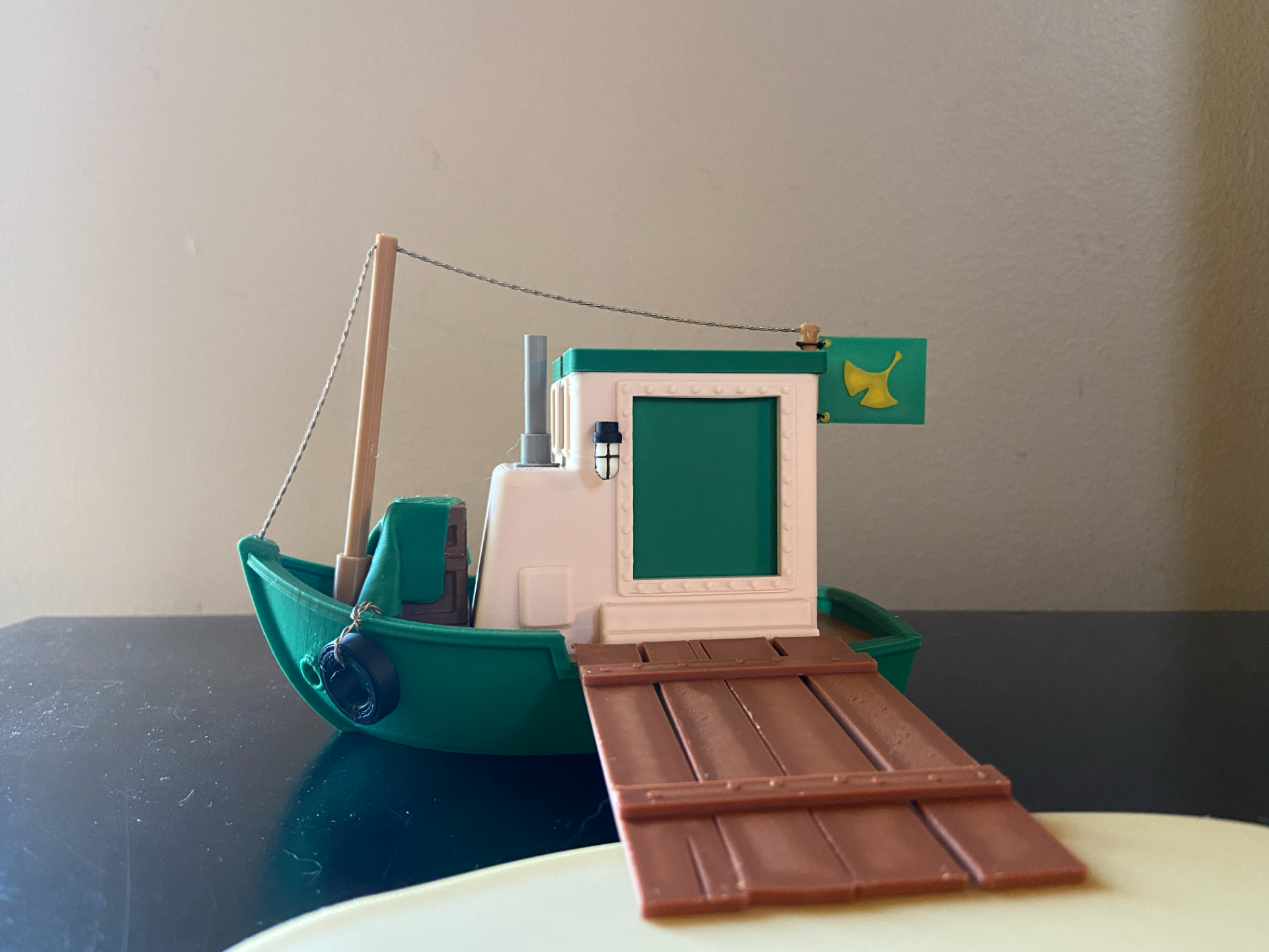 Redd's Trawler from Animal Crossing