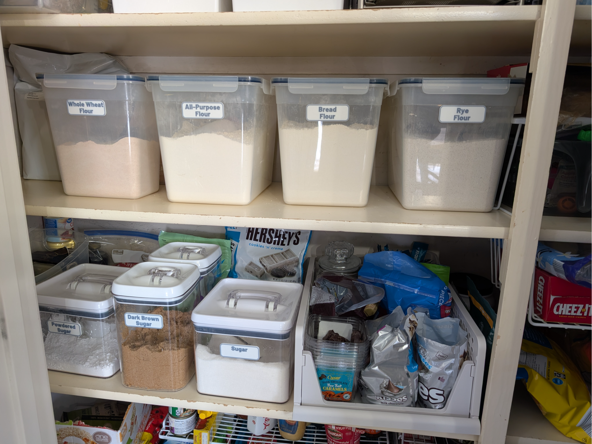 Baking Ingredient Container Labels