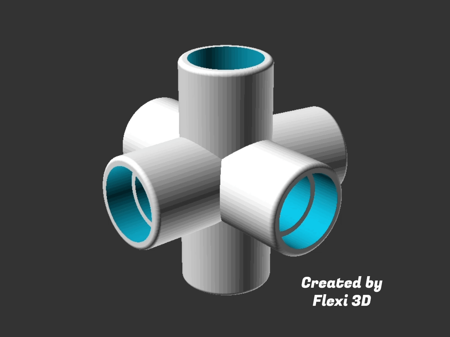 Customize Pipe Angle with 6 Elbow/Hollow Tube