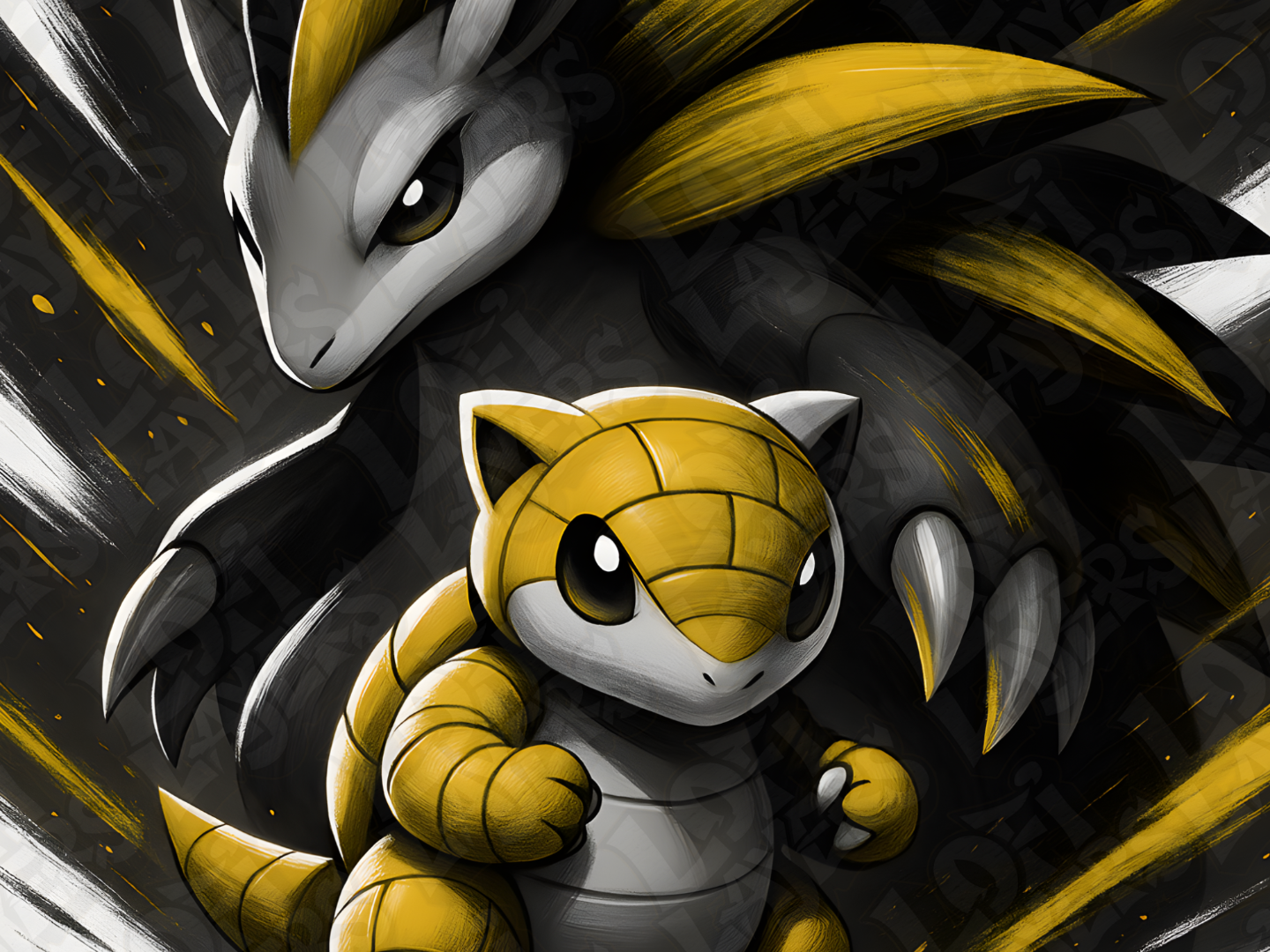 Sandshrew & Sandslash Hueforge