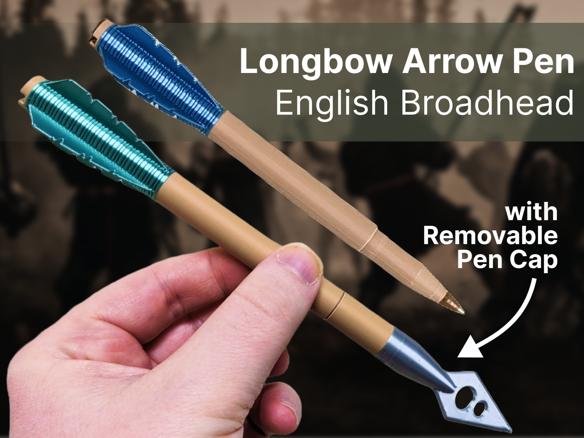 Arrow Pen | English Broadhead used in Middle Ages