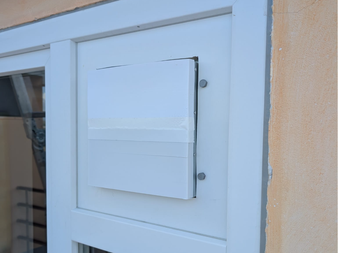Ventilation cover for winter