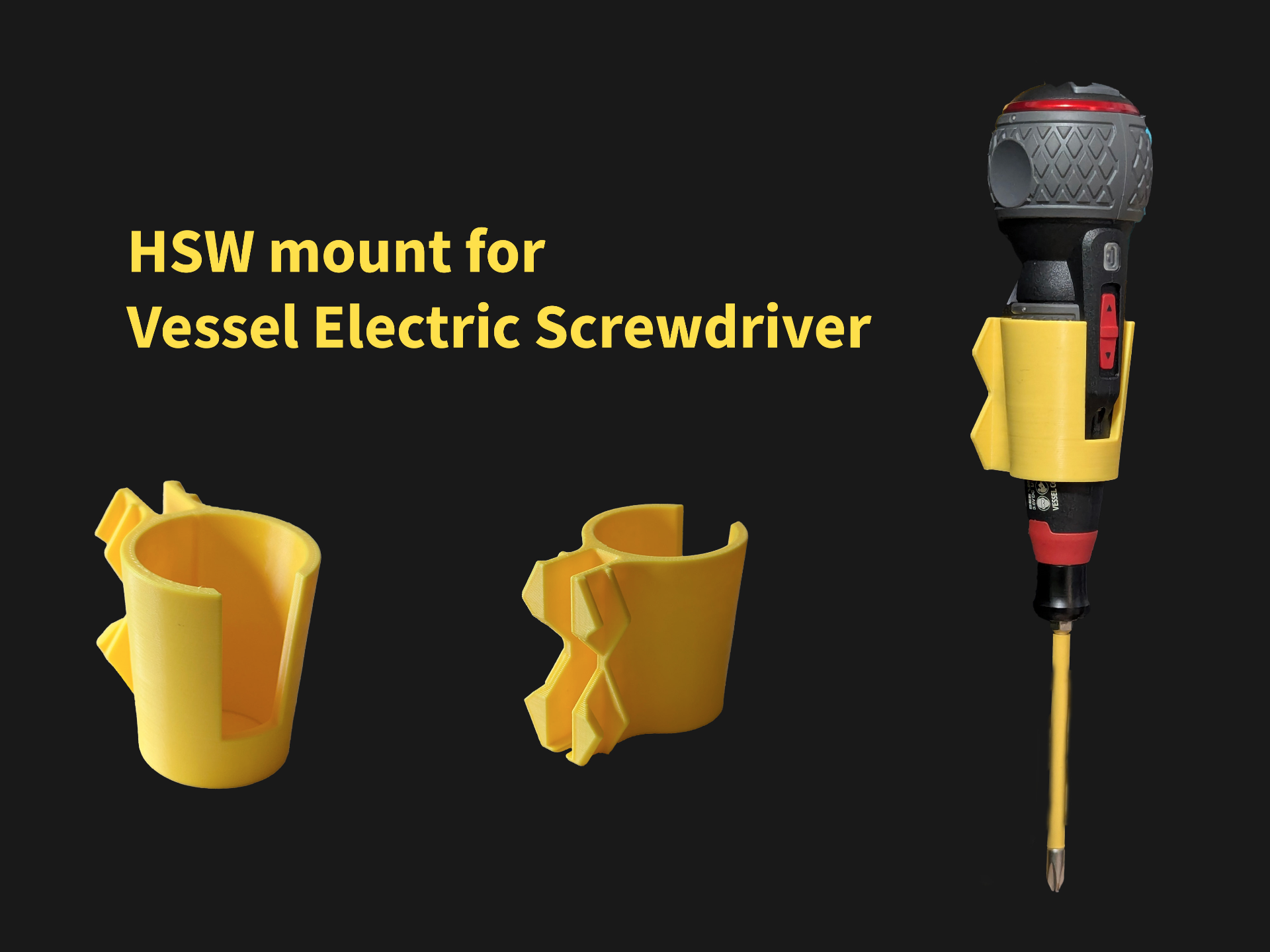 HSW Vessel Electric Screwdriver holder