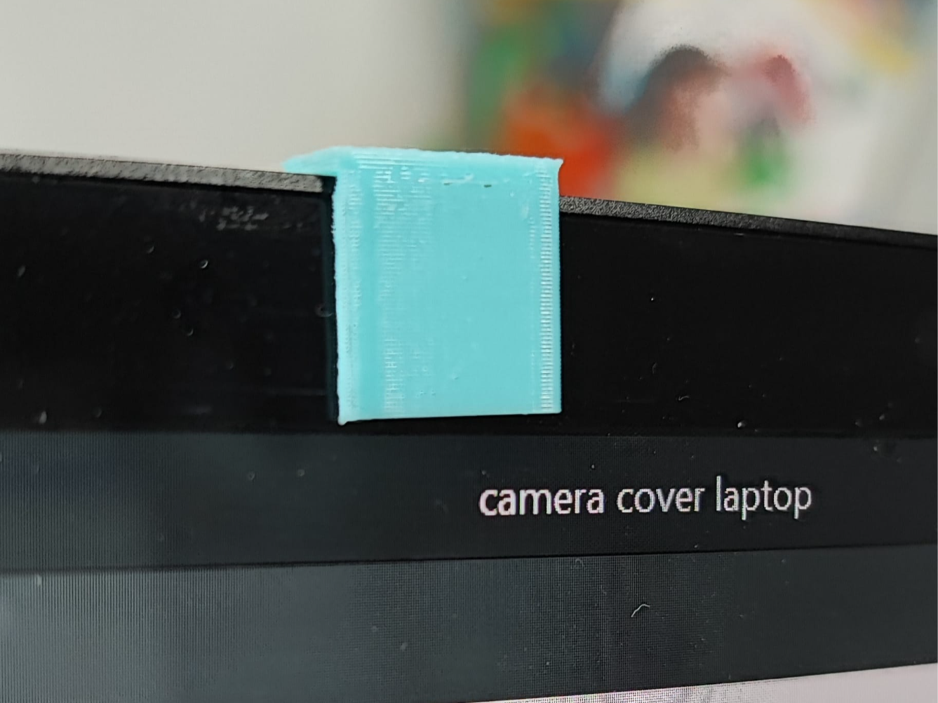 Simple camera cover for surface laptop