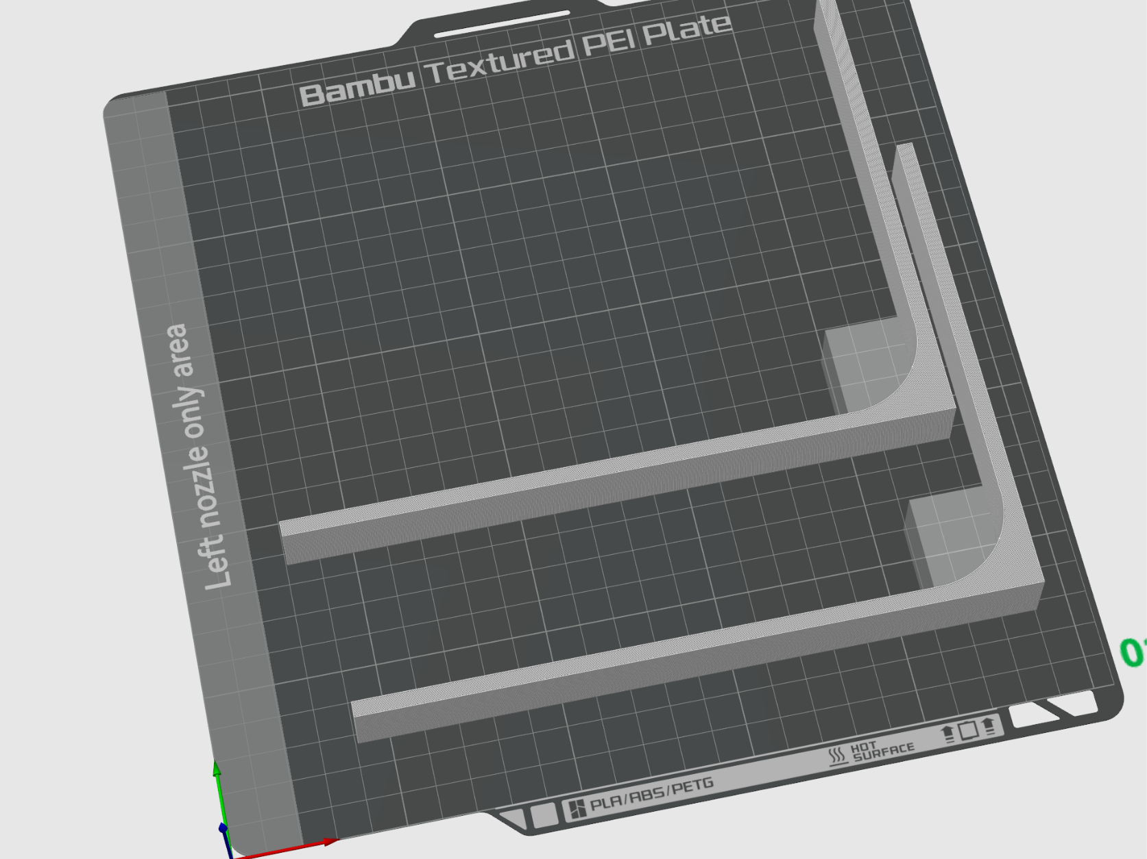 Rear Cooler Brackets for Brutalist Nature PC Case