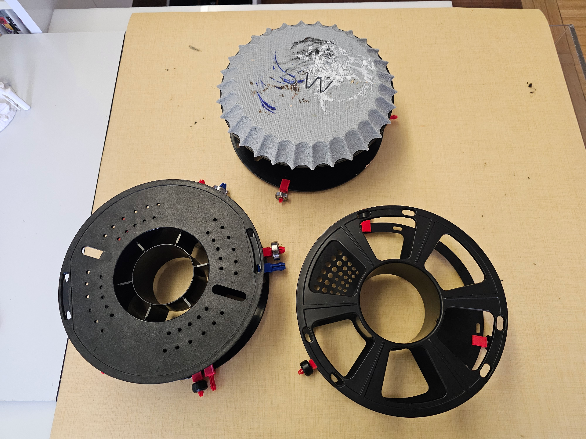 Spool Turntable for Painting or Kitchen & Dining