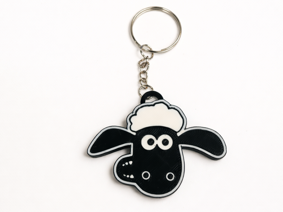 Shaun the Sheep KEYCHAIN