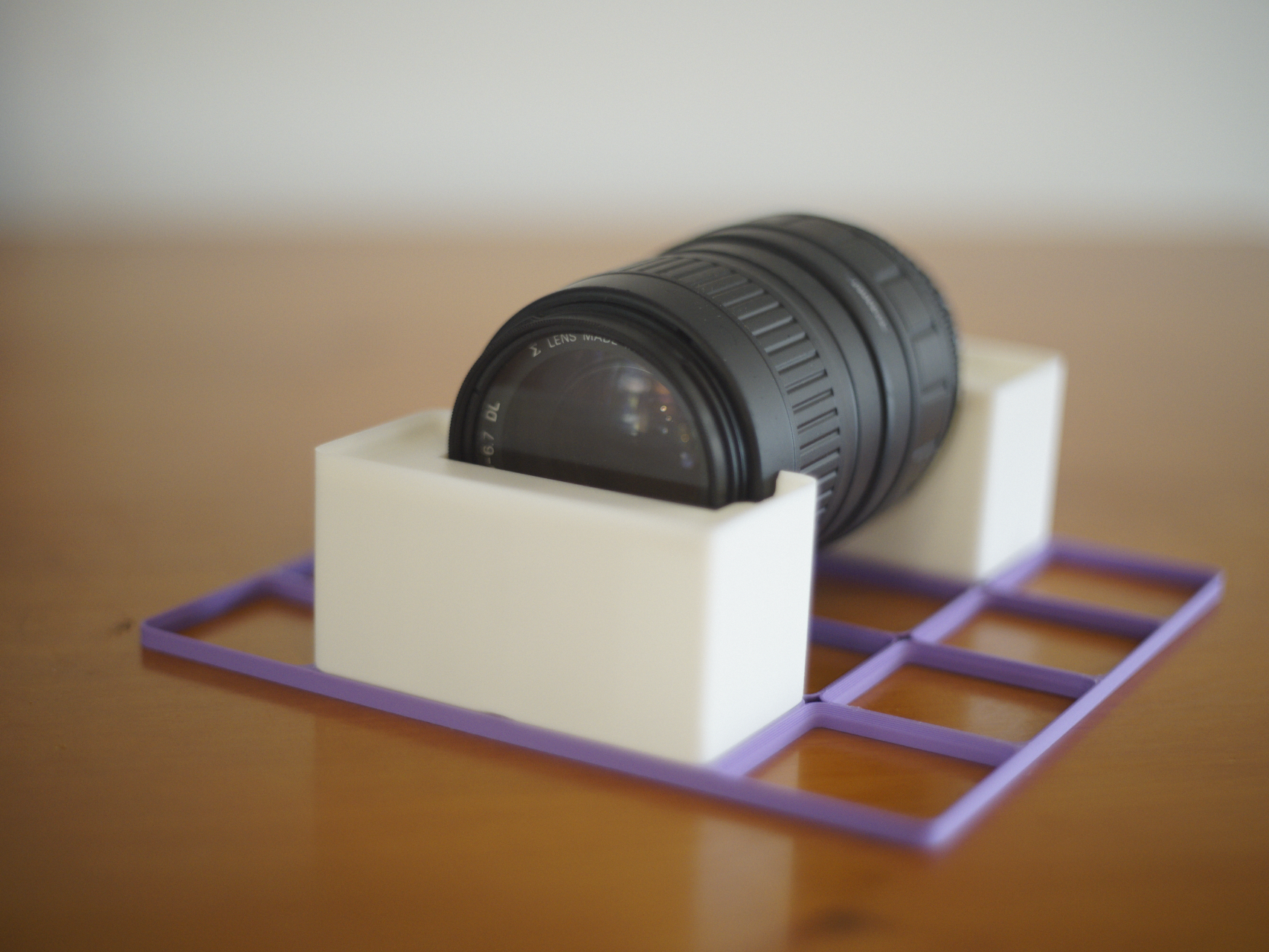 Sigma 100-300mm Gridfinity Holder (K Mount)