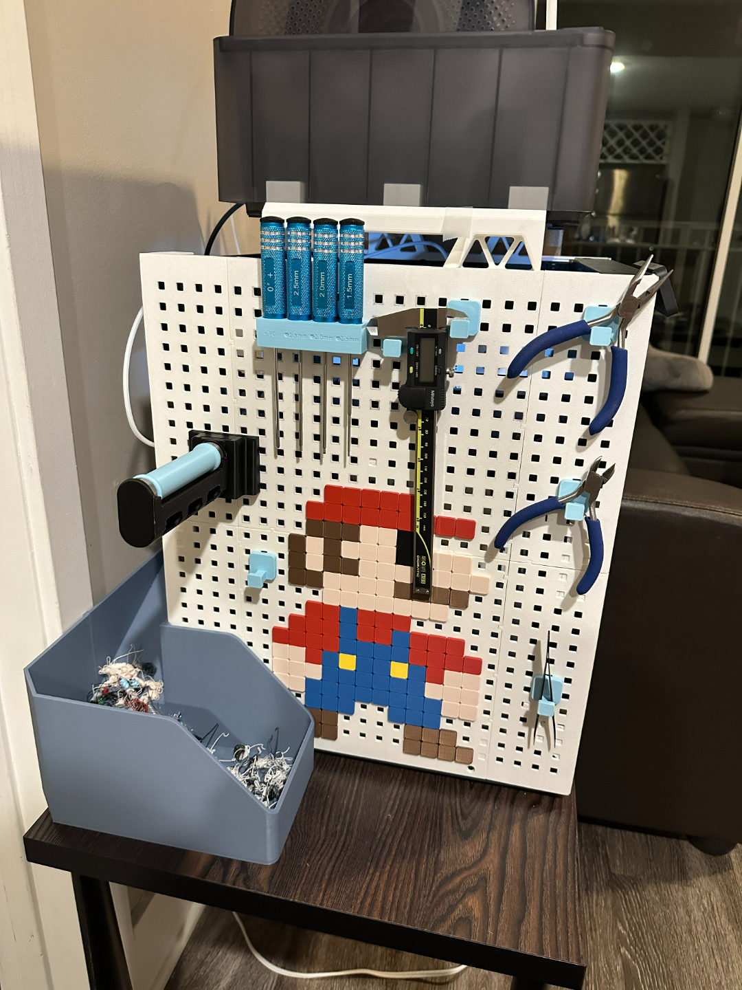 Bambu Pegboard Pixel