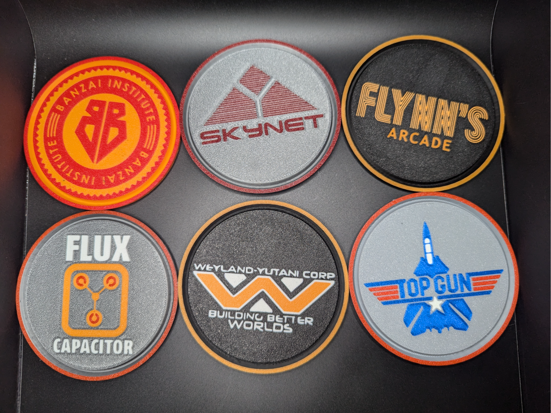 80's movie coasters