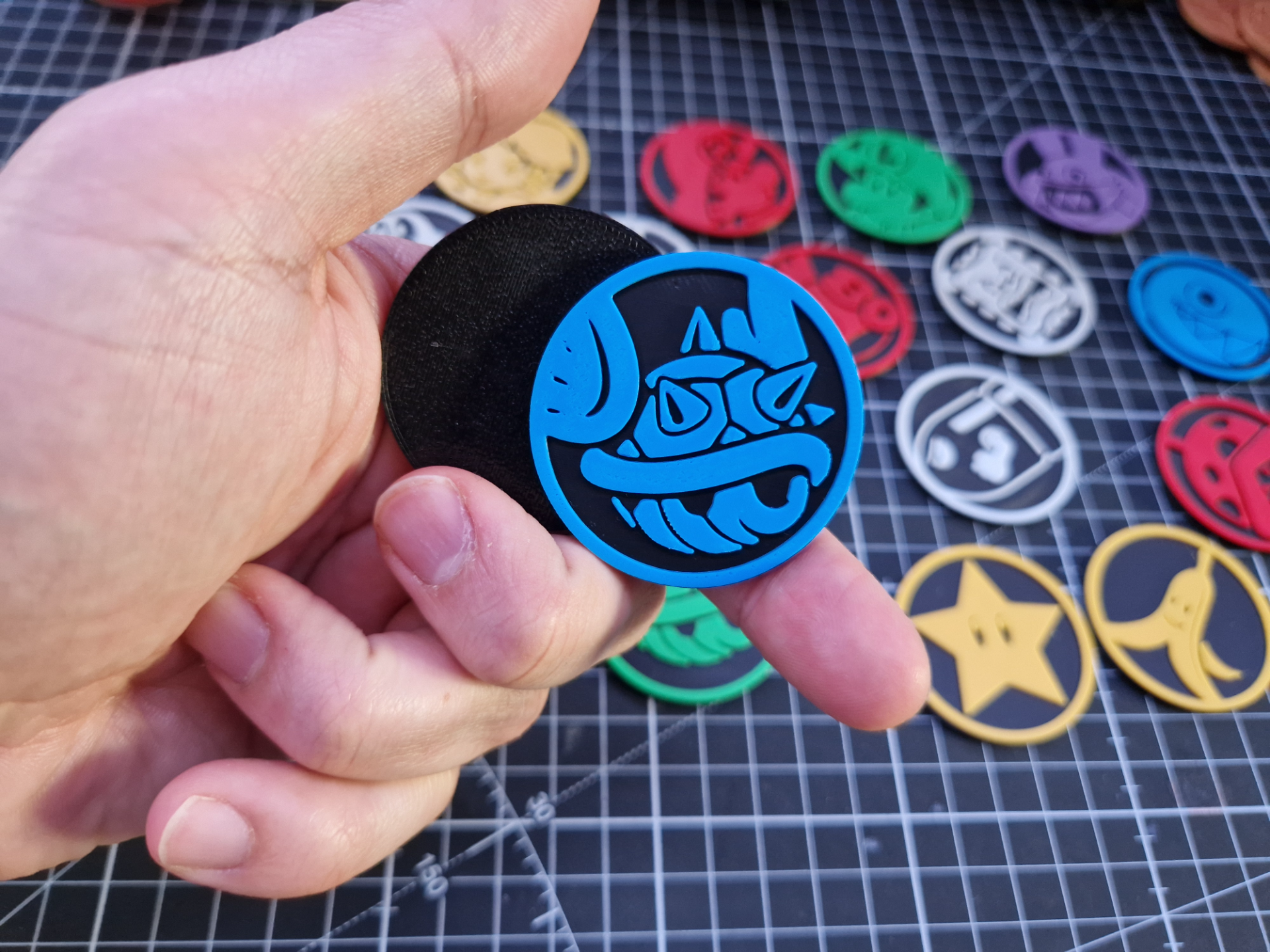 Blue shell coin