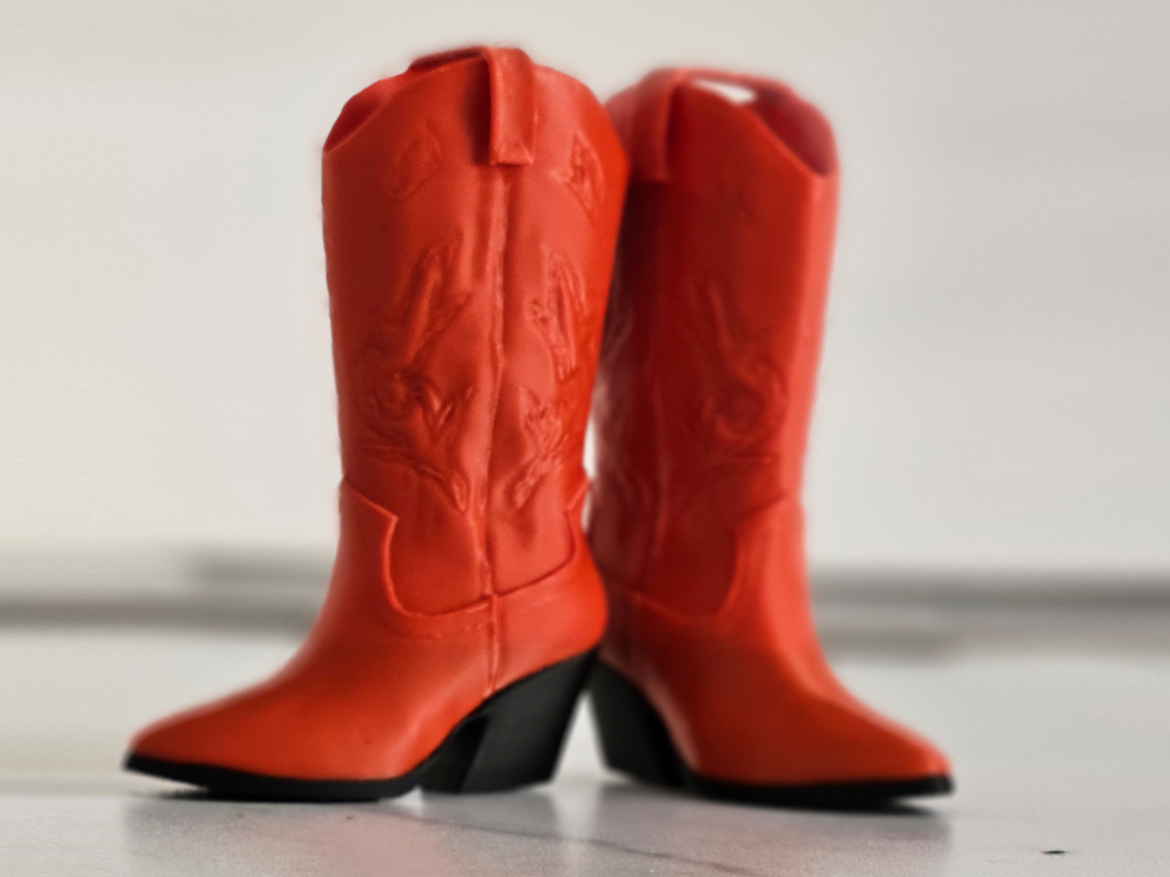 Red Cowboy Boots - Ted Mosby - Stivali Rossi