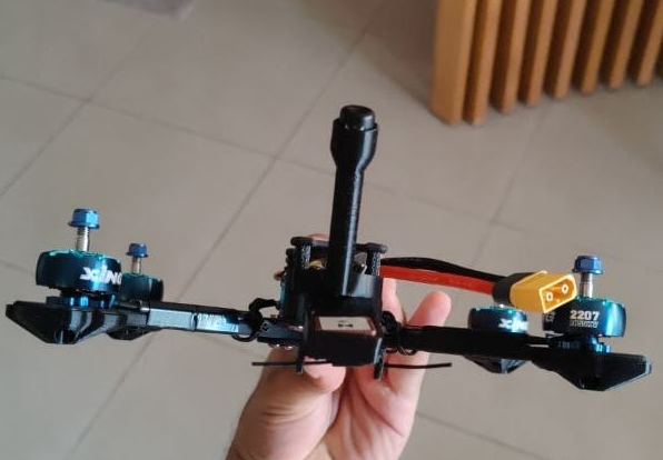 GepRC mark 5 - vista antenna mount