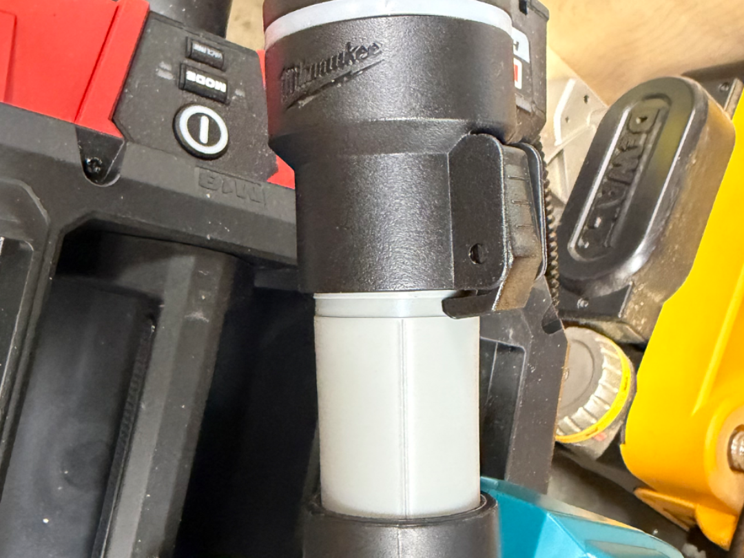 Milwaukee Nexus Vac to Makita track saw adapter