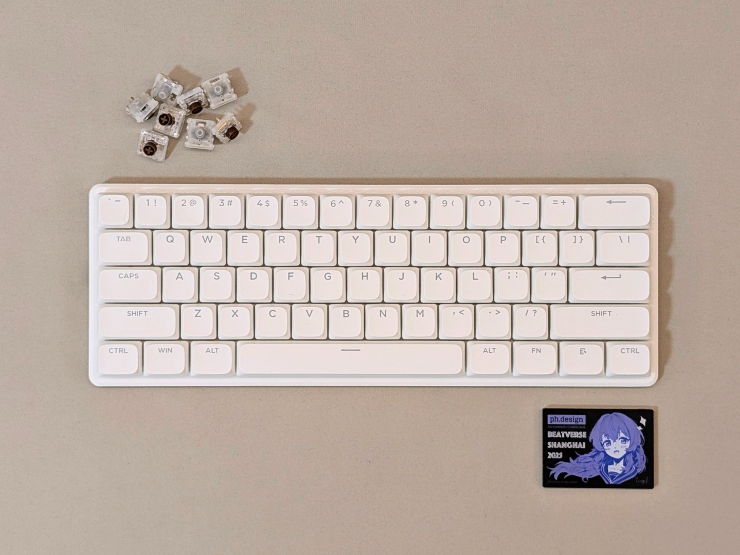 PH60SC V2 | Low-profile Wireless Keyboard Kit