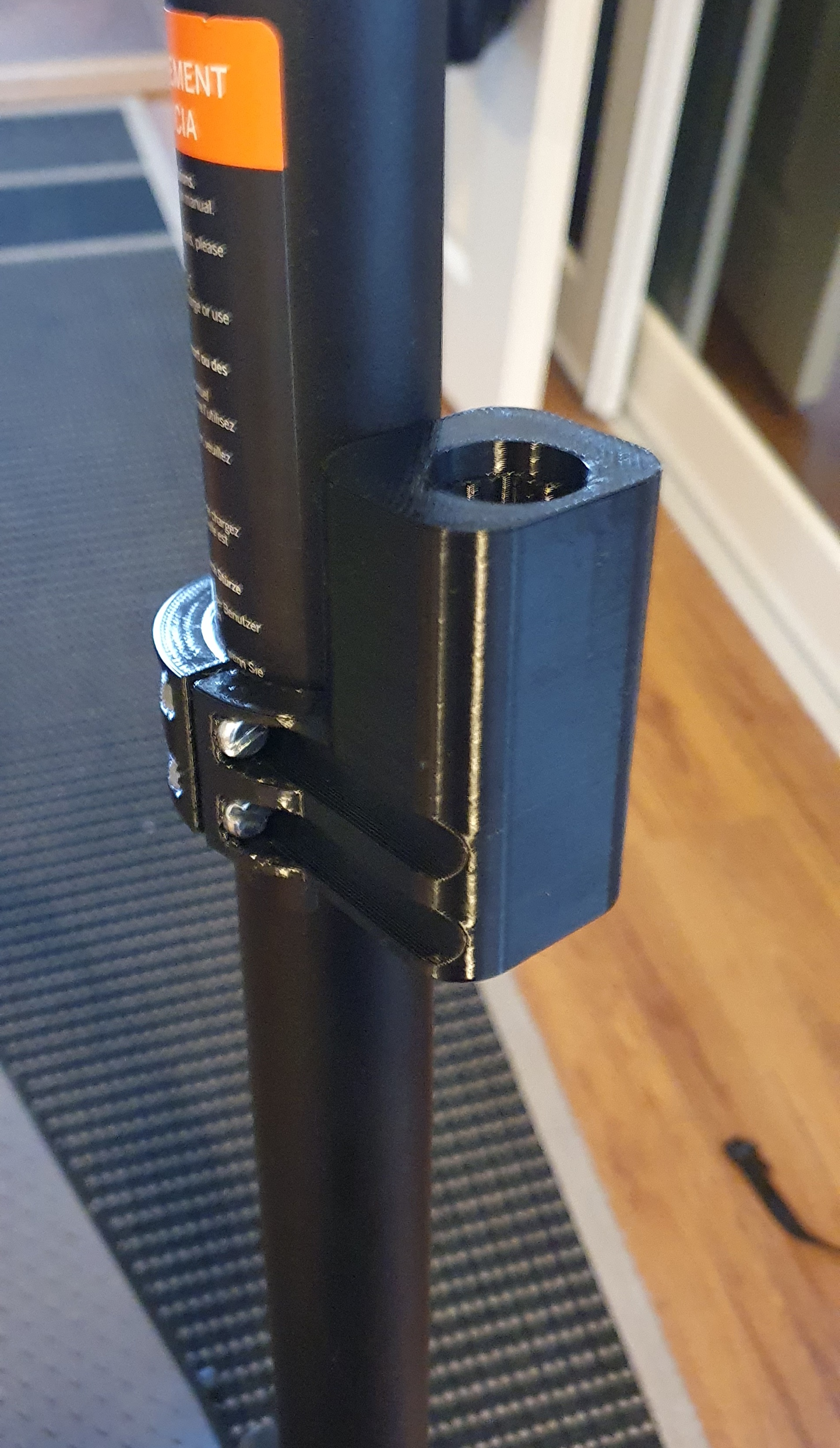 Trelock lock holder for Ninebot Kickscooter F30