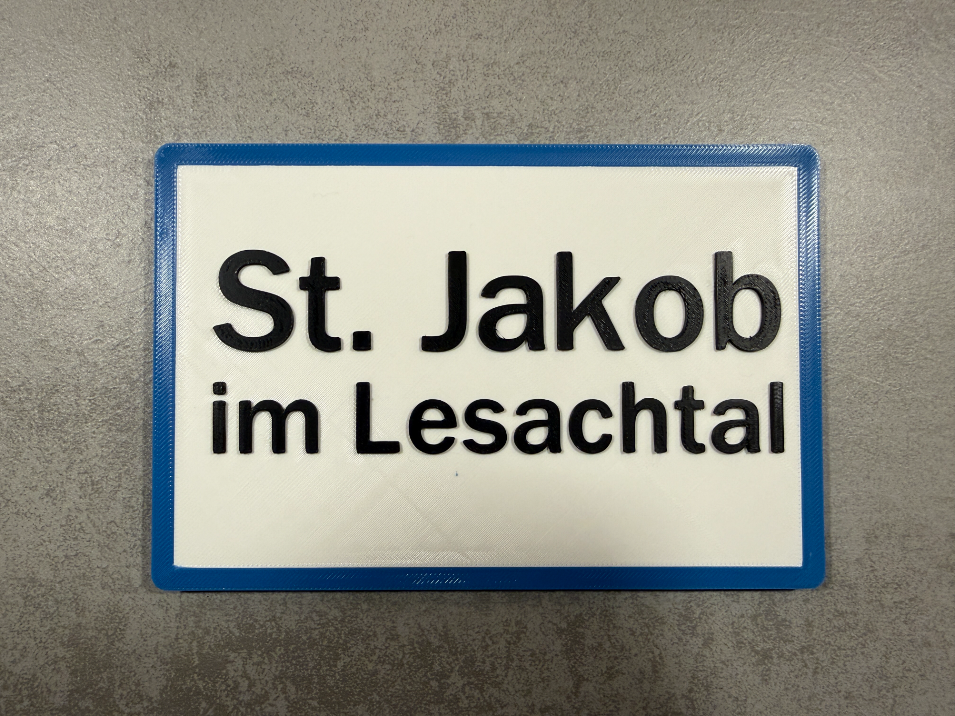 Austria-Ortstafel Magnet