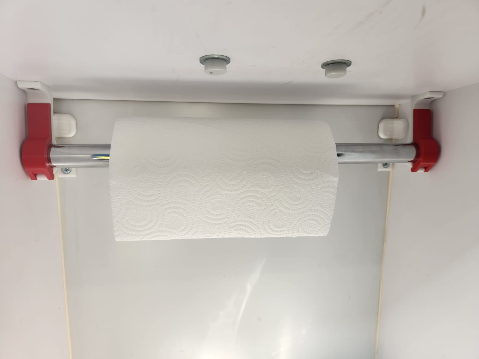 Paper roll holder for 25mm tube