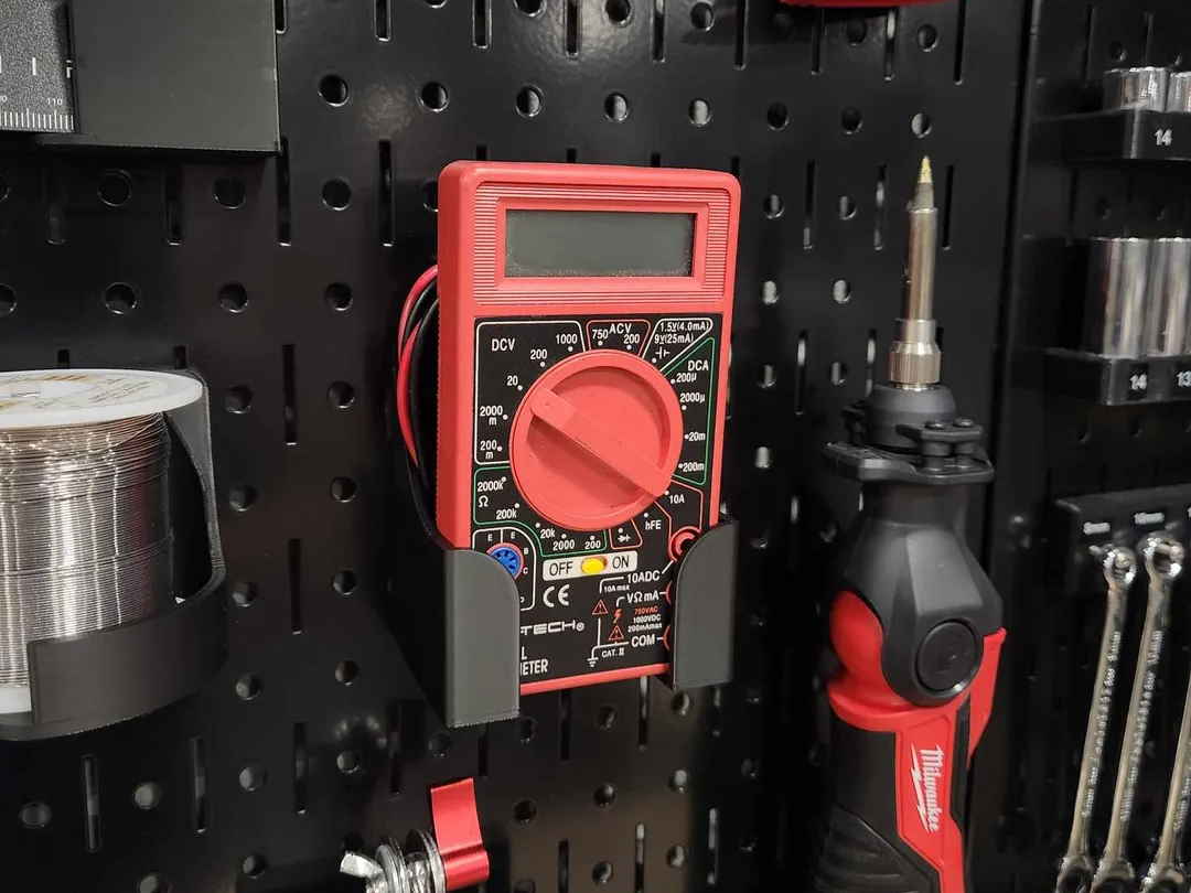Wall Control Pegboard Mount - Centech Multimeter