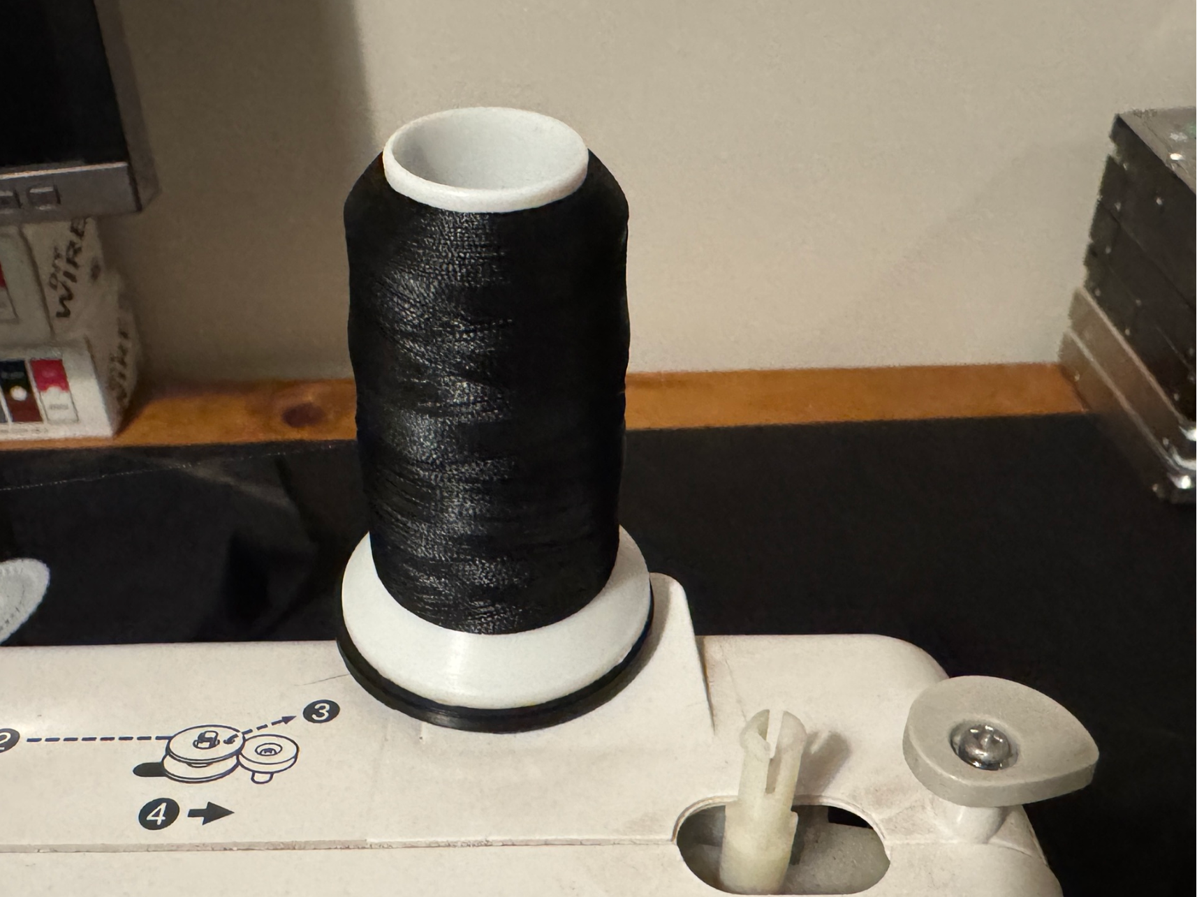 Sewing Machine Thread Spool Adapter  20mm to 7.5mm