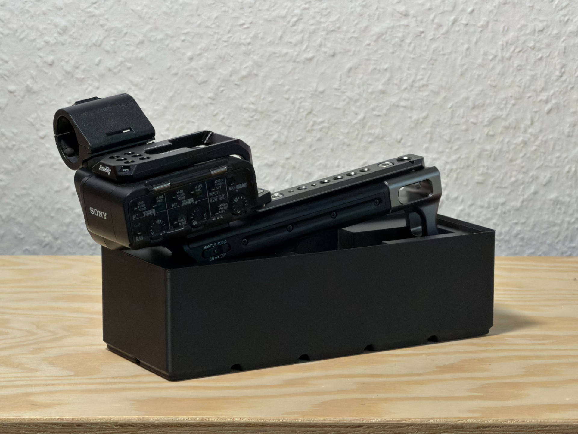 Sony XLR-H1 Handle FX3/FX30 Gridfinity Cutout Box
