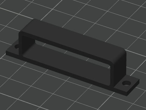 Motion controlled LED list holder