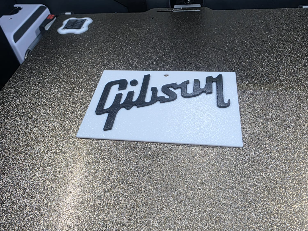 Gibson Logo Wall Art