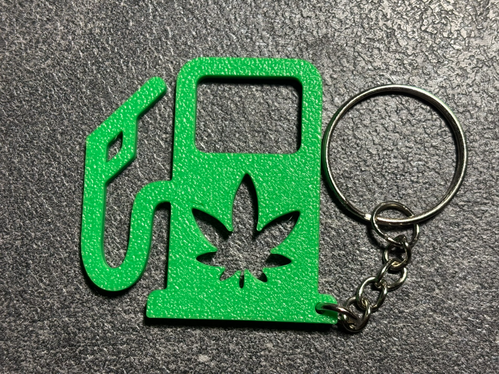 Cannabis keychain